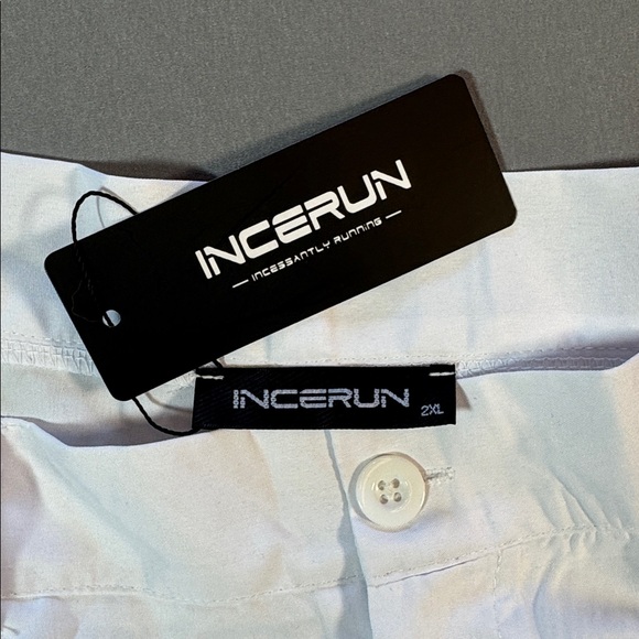 Classic White Men's wide leg Pants - Picture 2 of 2